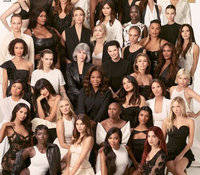 The legendary British Vogue cover alongside legends and the end of an era.